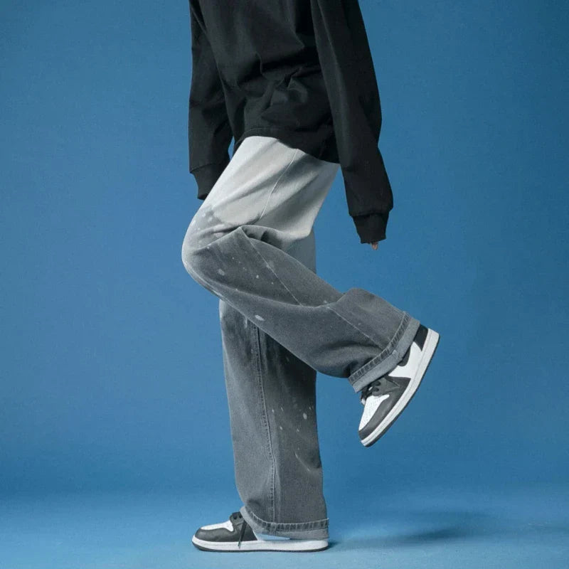 Jeans mit Farbverlauf
