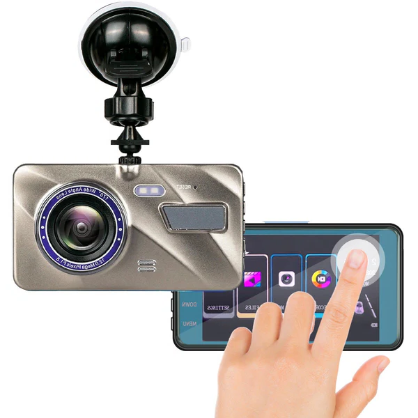 Kabellose Dashcam für Autos mit Nachtsicht für vorne und hinten