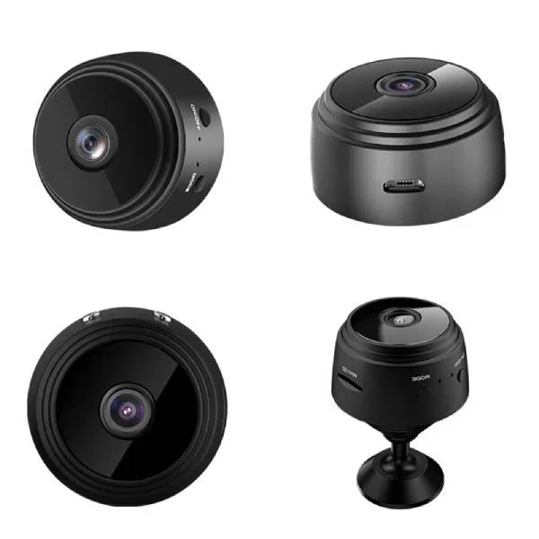 Kabellose Full-HD-Rückfahrkamera mit Bewegungserkennung und 360°-Drehhalterung – Wasserdichte Autokamera