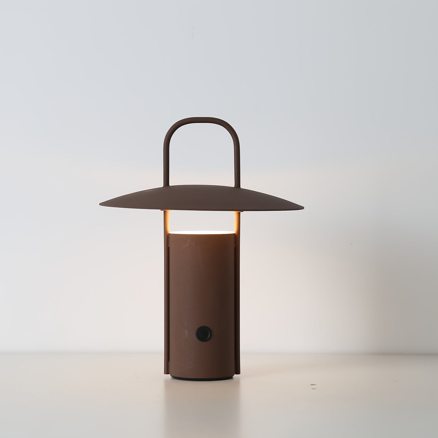 Kabellose LED-Touch-Lampe | Über USB aufladbare Tischleuchte aus Metall