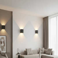 Kabellose LED-Wandleuchte mit verstellbarem Lichtstrahl