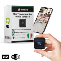 Kabellose Mini-Spionagekamera mit Aufnahmefunktion