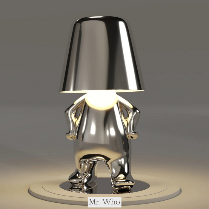 Kabellose Tischlampe 5 Brothers – Wiederaufladbare LED-Designerlampe mit dimmbarem Licht (Warmweiß)