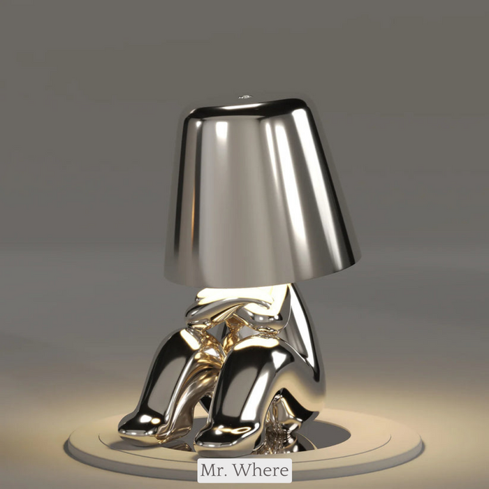 Kabellose Tischlampe 5 Brothers – Wiederaufladbare LED-Designerlampe mit dimmbarem Licht (Warmweiß)