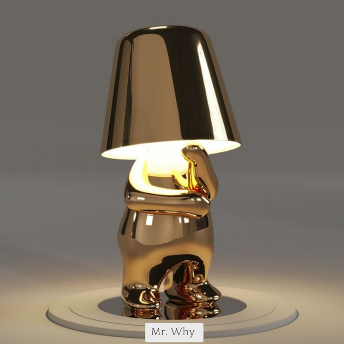 Kabellose Tischlampe 5 Brothers – Wiederaufladbare LED-Designerlampe mit dimmbarem Licht (Warmweiß)