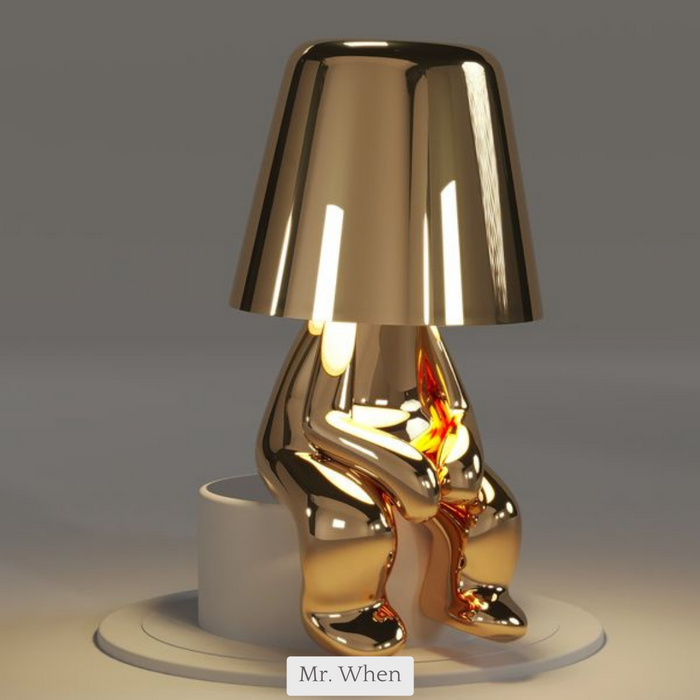 Kabellose Tischlampe 5 Brothers – Wiederaufladbare LED-Designerlampe mit dimmbarem Licht (Warmweiß)