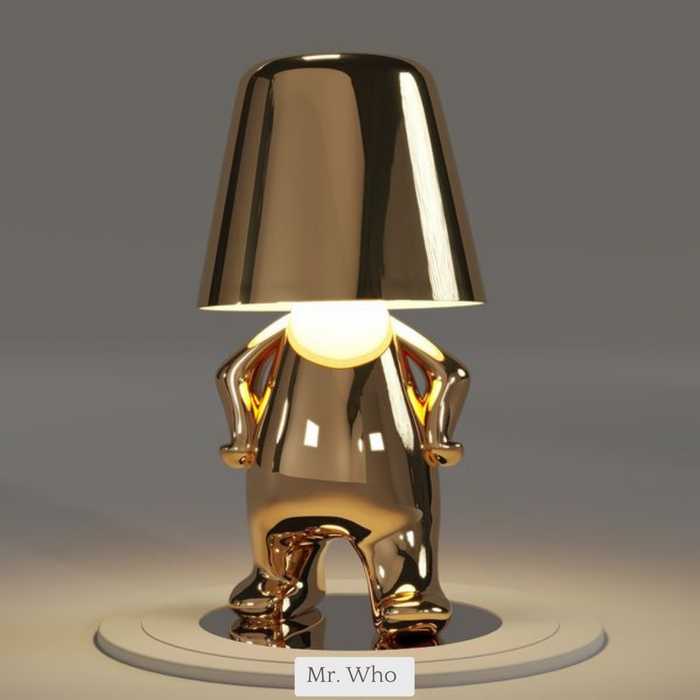 Kabellose Tischlampe 5 Brothers – Wiederaufladbare LED-Designerlampe mit dimmbarem Licht (Warmweiß)