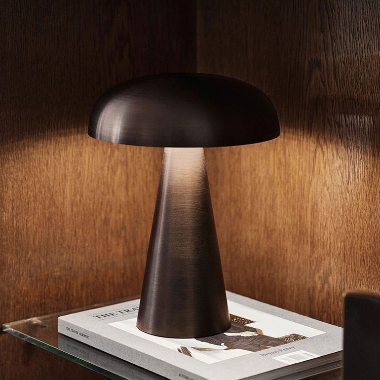 Kabellose Tischlampe im Pilzdesign – wiederaufladbar