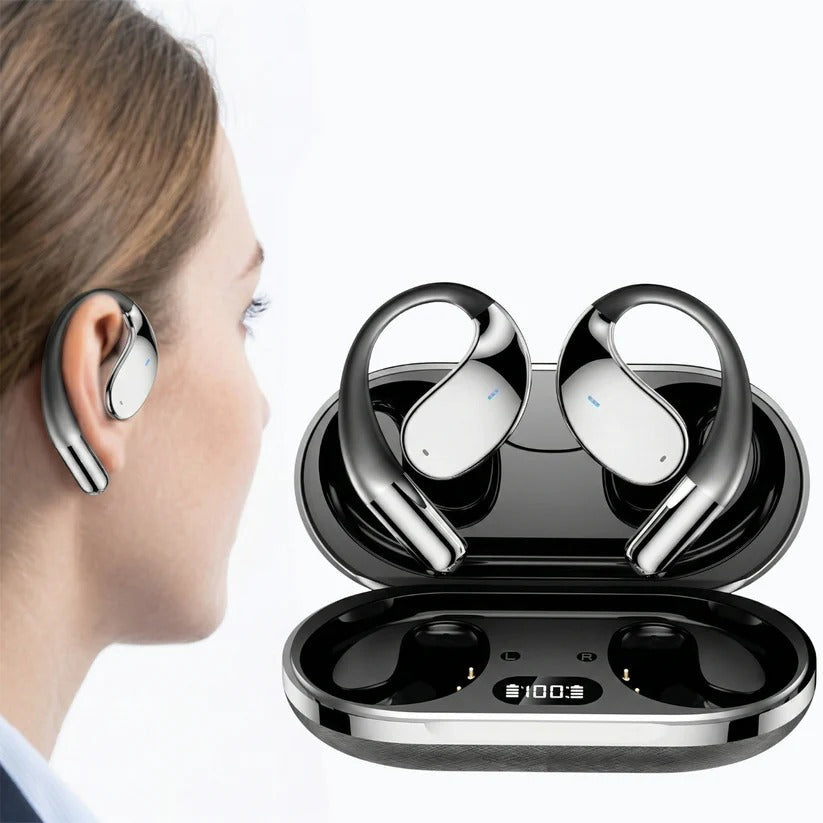 Kabellose Übersetzer-Ohrhörer mit Hi-Fi-Audio und 144 Sprachen