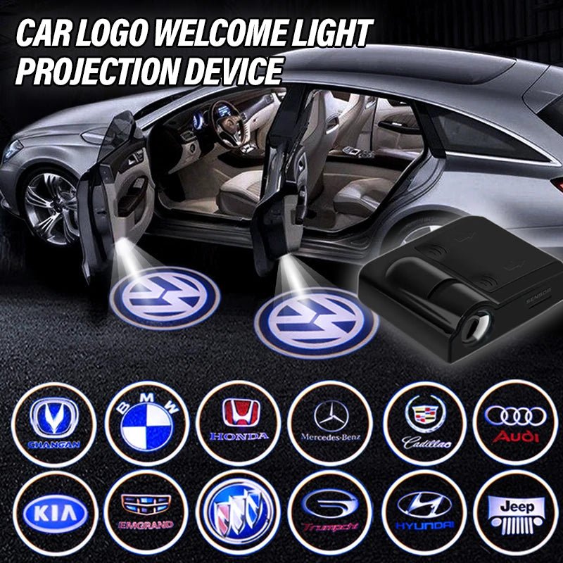 Kabelloser Logo-Projektor | LED-Einstiegsbeleuchtung