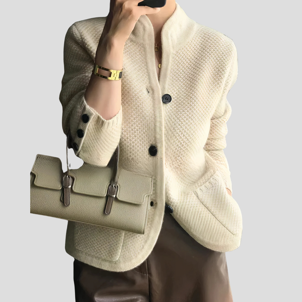 Kaschmir-Strickjacke für Damen