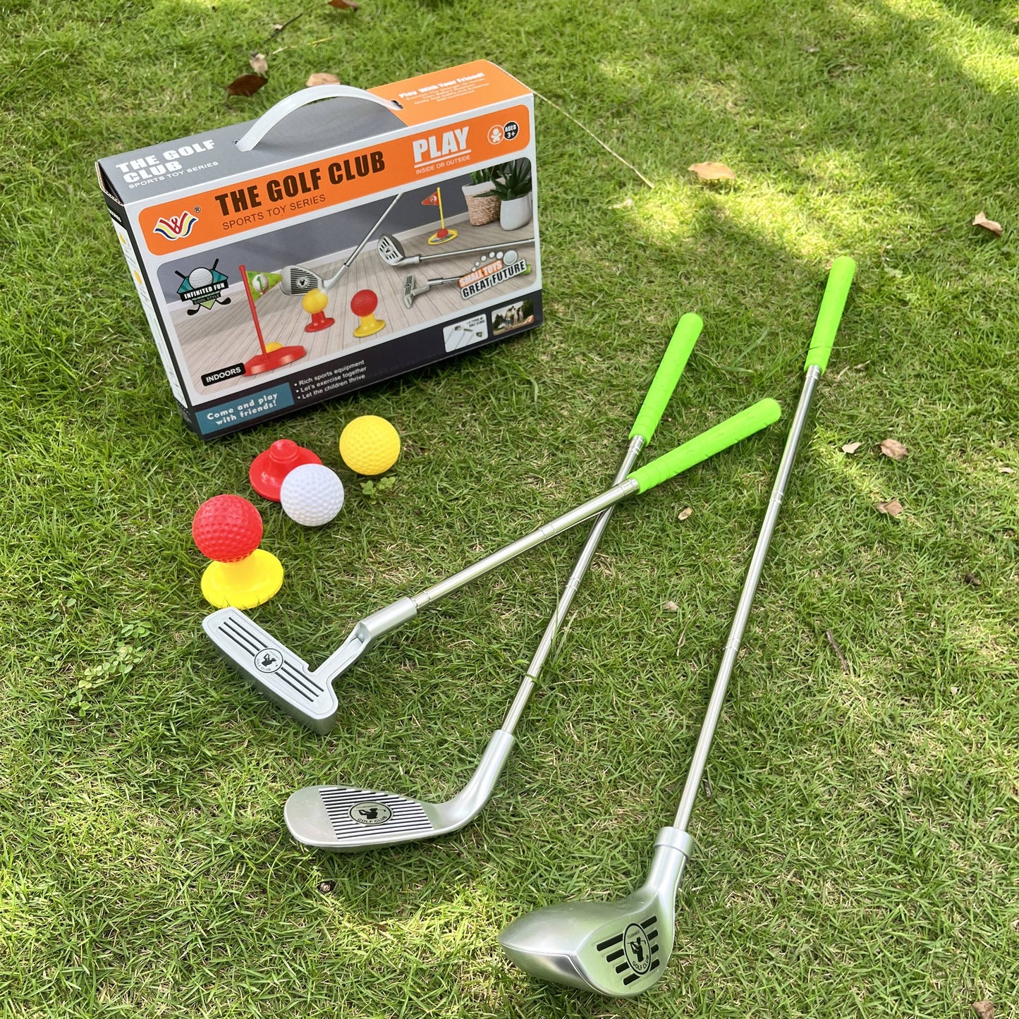 Kinder-Golfset - Verstellbare Schläger und Ziele für endlosen Spielspaß