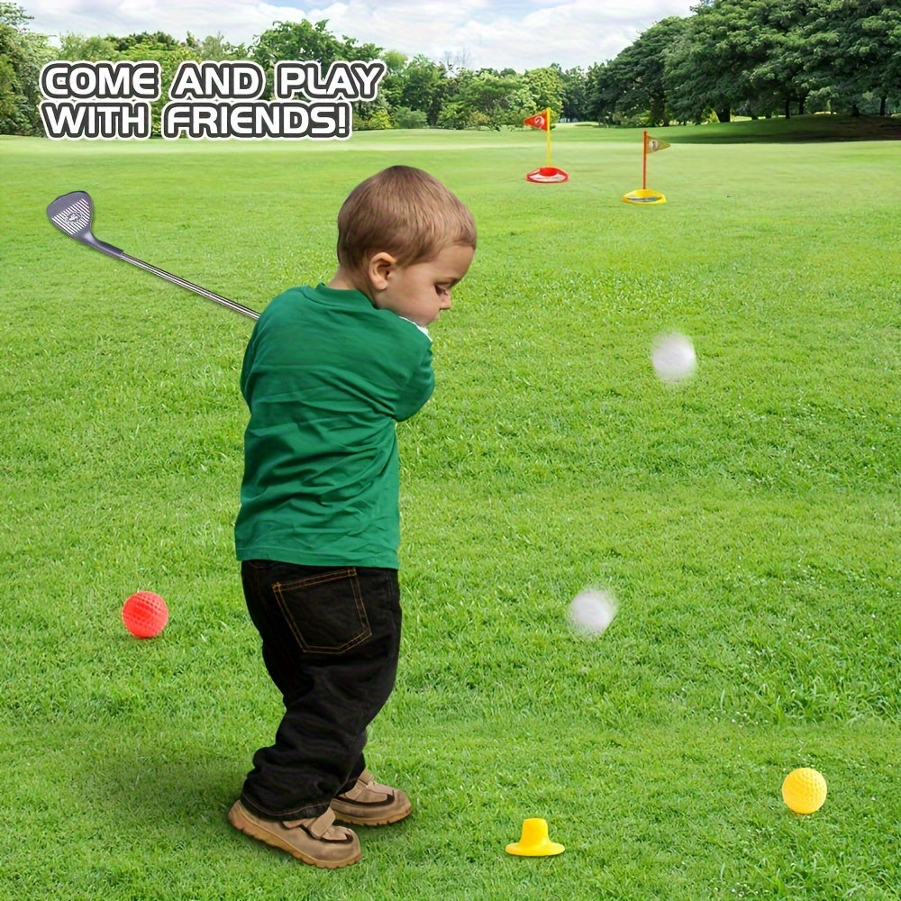 Kinder-Golfset - Verstellbare Schläger und Ziele für endlosen Spielspaß