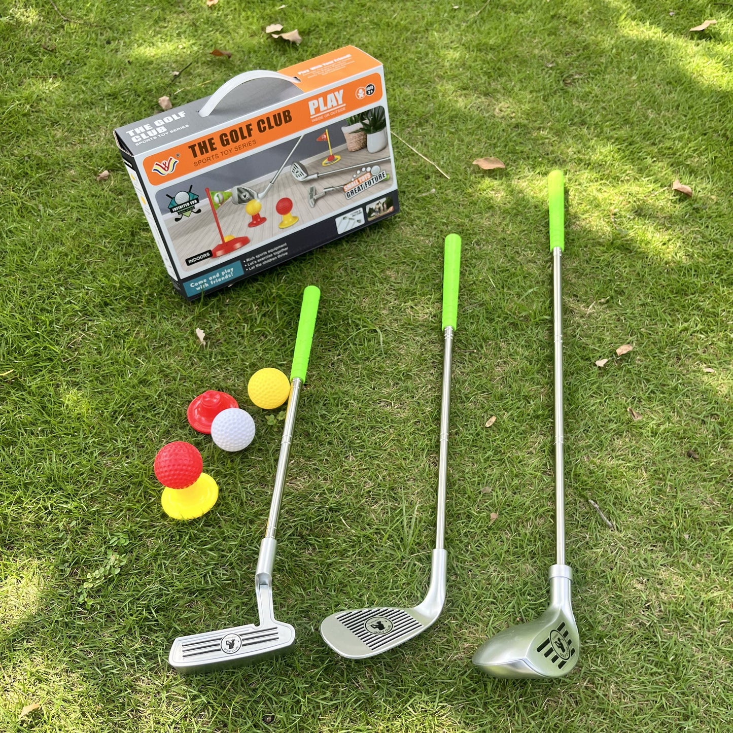 Kinder-Golfset - Verstellbare Schläger und Ziele für endlosen Spielspaß