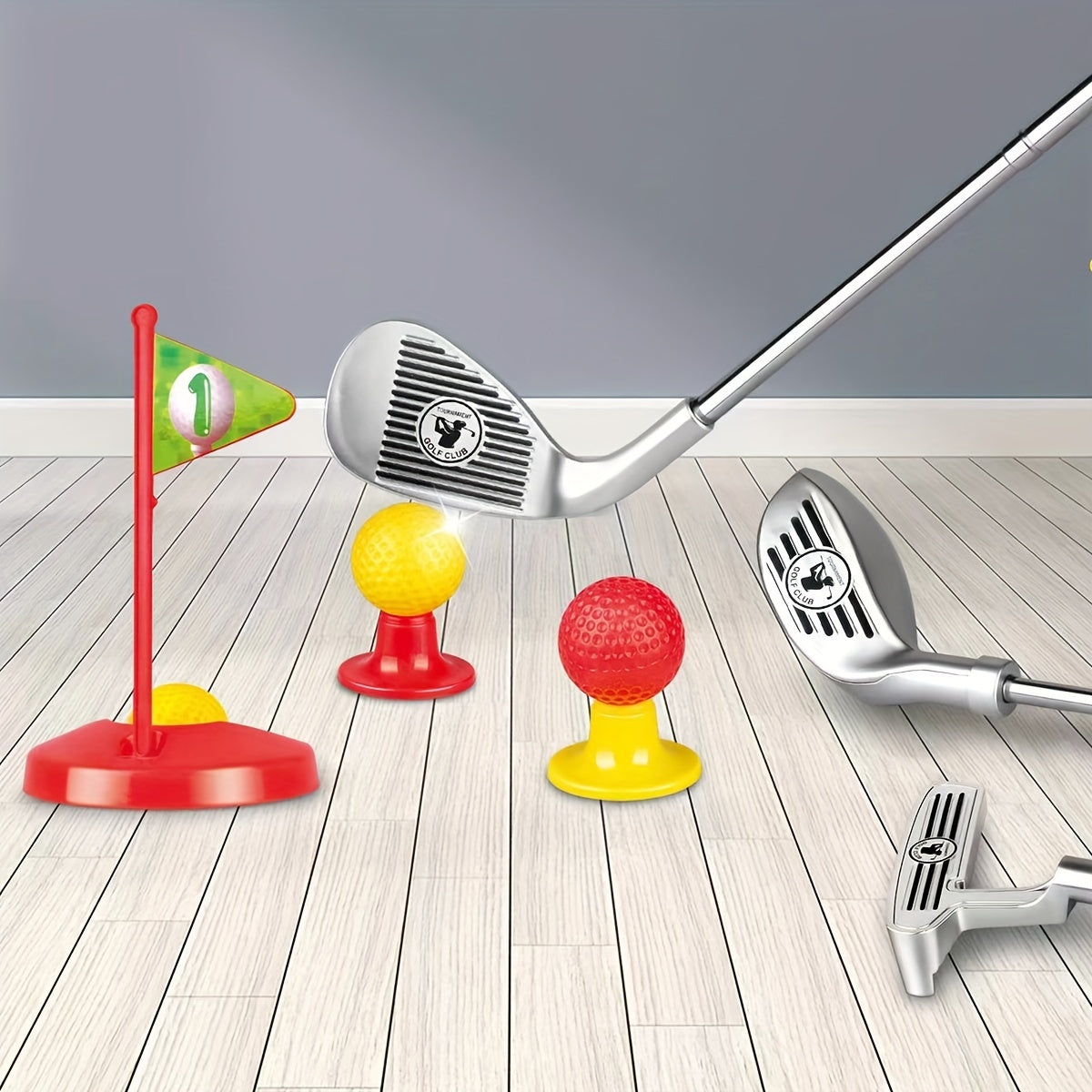 Kinder-Golfset - Verstellbare Schläger und Ziele für endlosen Spielspaß