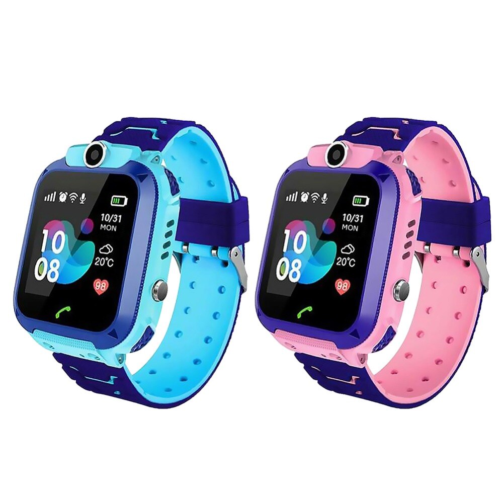 Kinder-Smartwatch mit GPS-Tracking, wasserdicht, SOS-Funktion und Sprach-Chat – ideal für Kindersicherheit und Kommunikation