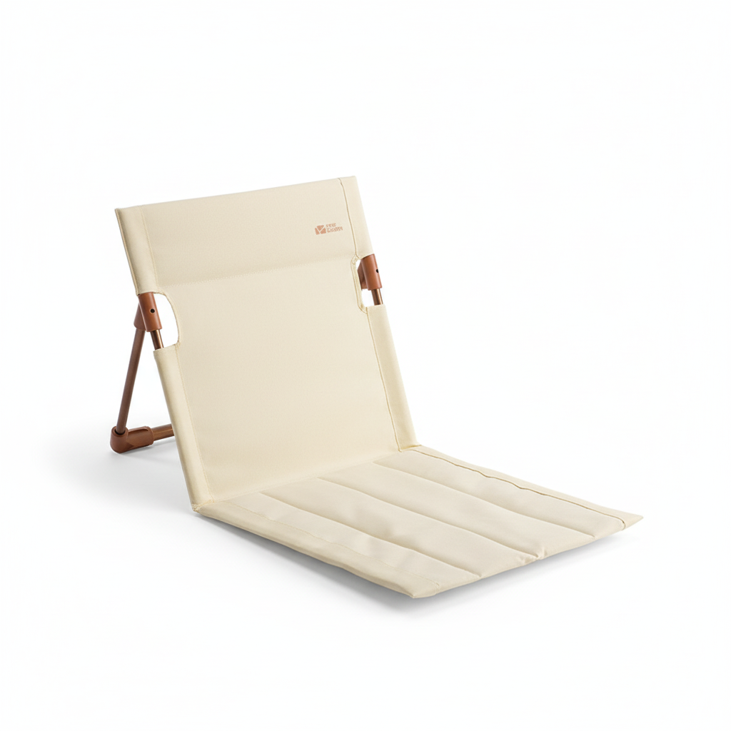 Klappbarer Campingstuhl mit ergonomischem Komfort und geringem Gewicht für Outdoor, Reisen und Camping
