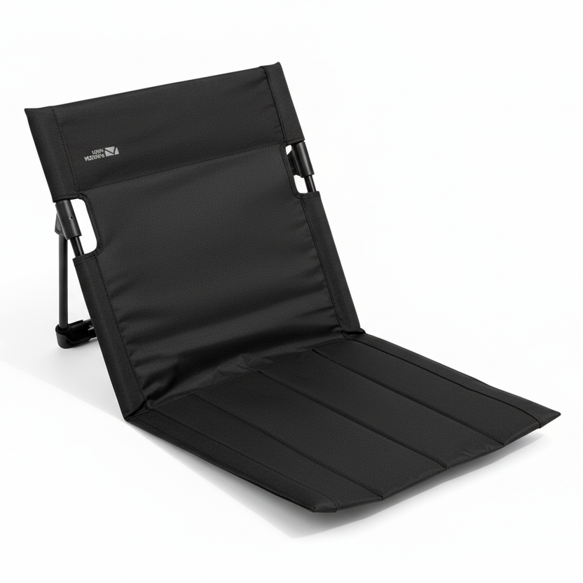 Klappbarer Campingstuhl mit ergonomischem Komfort und geringem Gewicht für Outdoor, Reisen und Camping