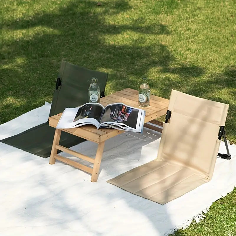 Klappbarer Campingstuhl mit ergonomischem Komfort und geringem Gewicht für Outdoor, Reisen und Camping