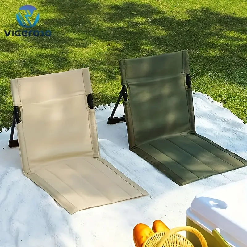 Klappbarer Campingstuhl mit ergonomischem Komfort und geringem Gewicht für Outdoor, Reisen und Camping