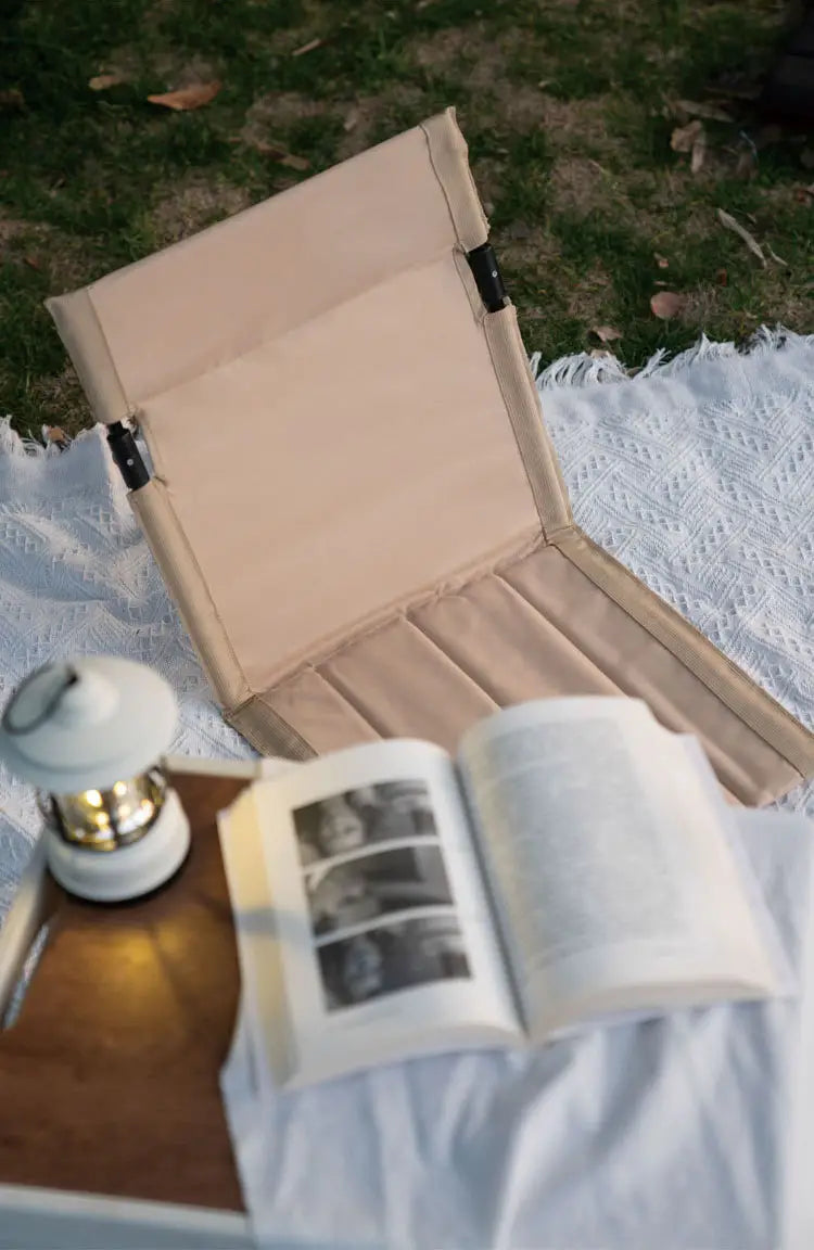Klappbarer Campingstuhl mit ergonomischem Komfort und geringem Gewicht für Outdoor, Reisen und Camping