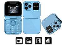Klappbares Dual-SIM-Handy mit HD-Kamera und UKW-Radio