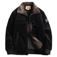 Klassische Herren-Winterjacke aus Cord