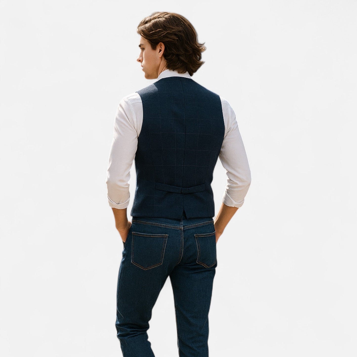 Klassische Herrenweste im Vintage-Stil