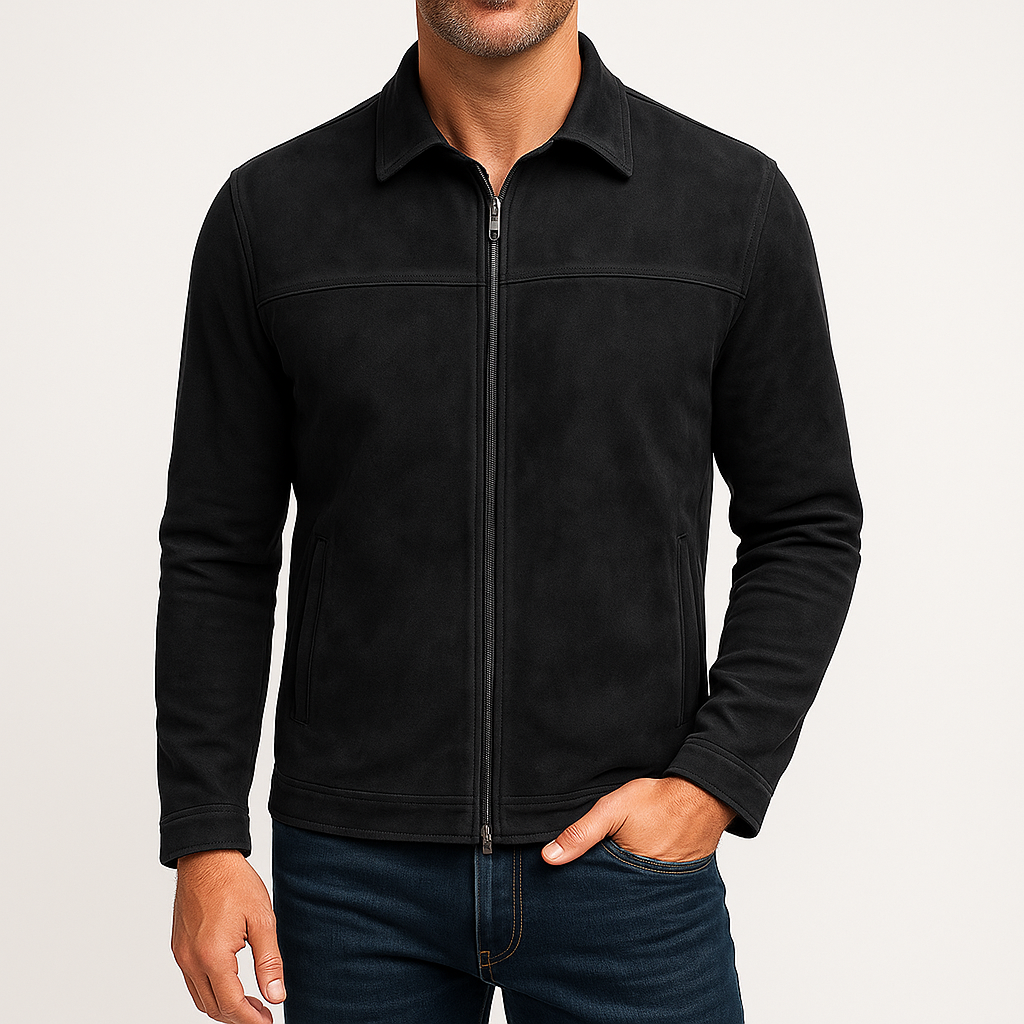 Klassische Jacke mit Reißverschluss