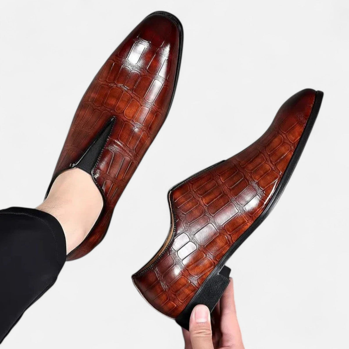 Klassische Leder-Loafer für Herren – Zeitlose Eleganz und anspruchsvoller Komfort