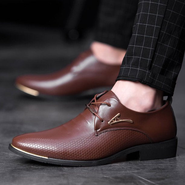 Klassische Lederschuhe für Herren