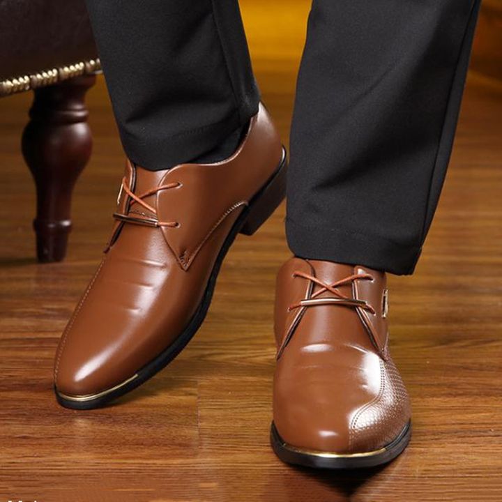 Klassische Lederschuhe für Herren