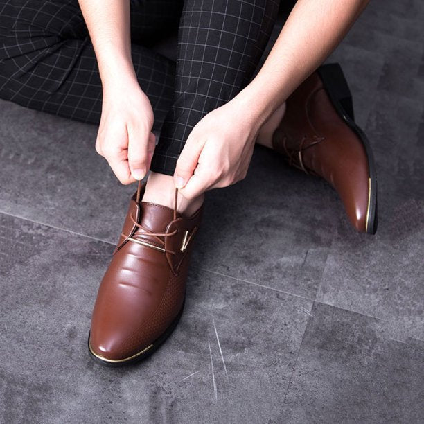Klassische Lederschuhe für Herren