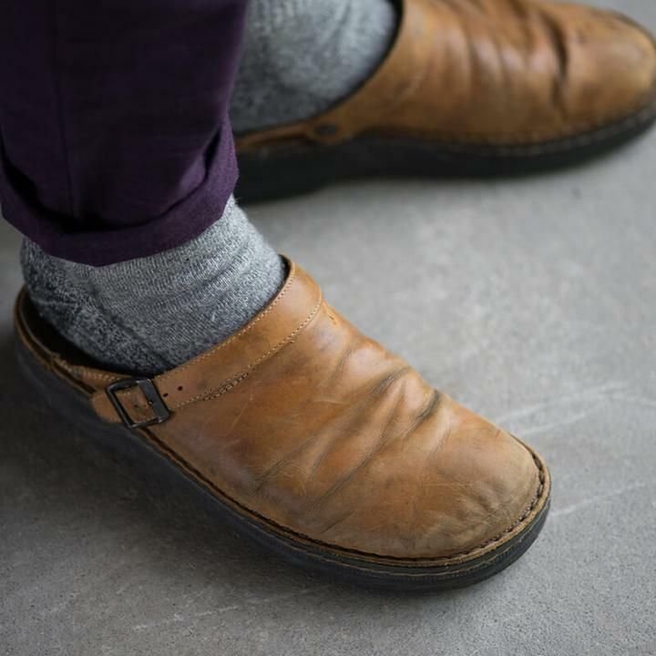 Klassische orthopädische Clogs für Herren