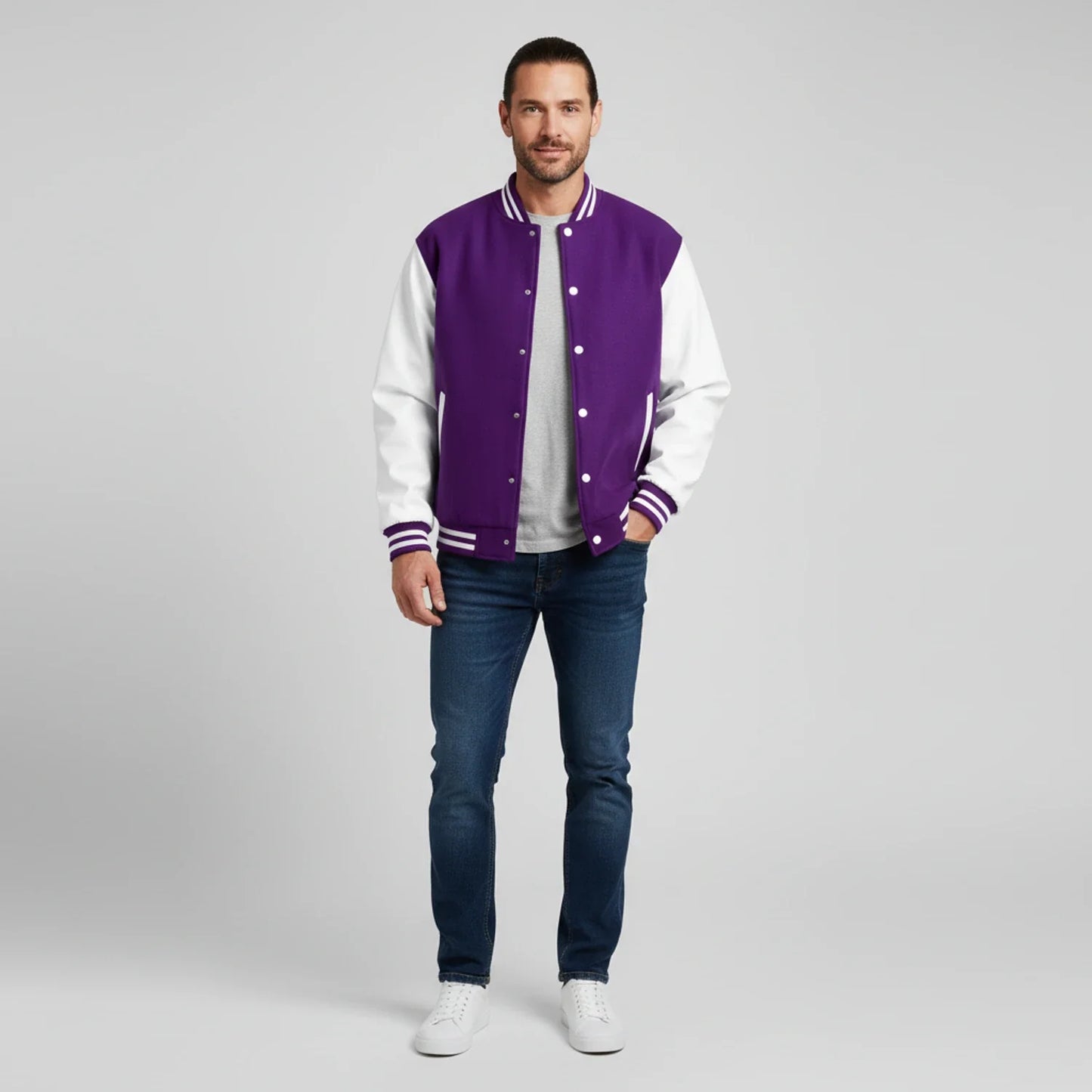 Klassische Varsity-Jacke für Herren