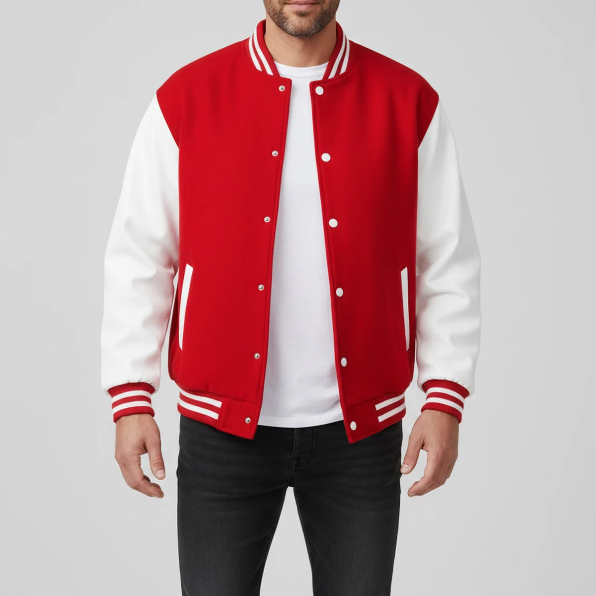 Klassische Varsity-Jacke für Herren