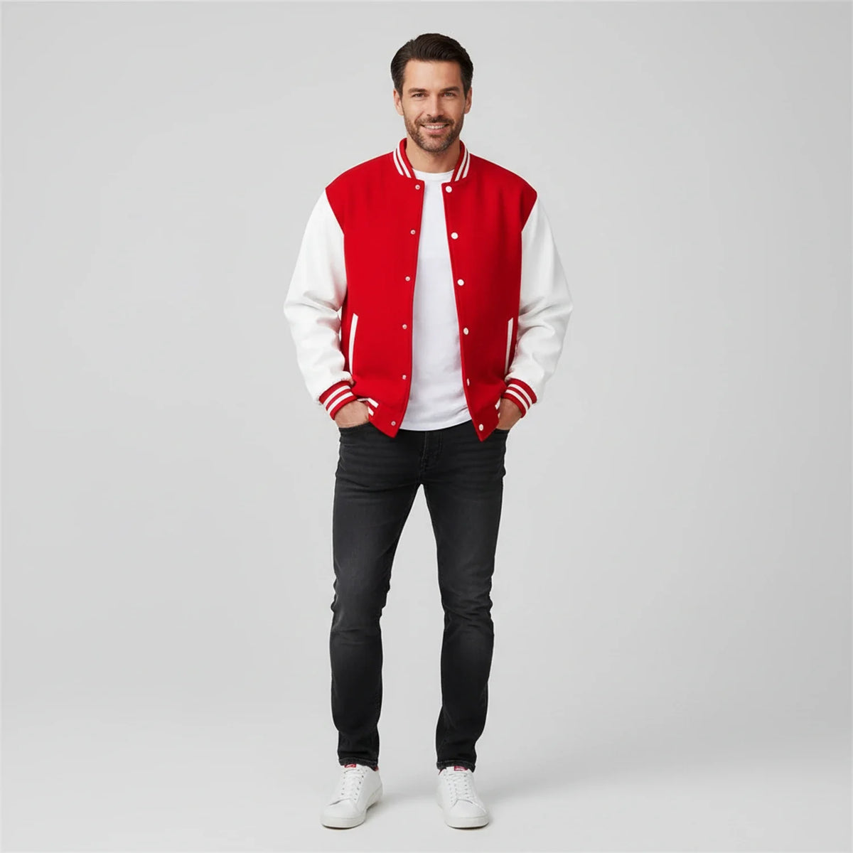 Klassische Varsity-Jacke für Herren