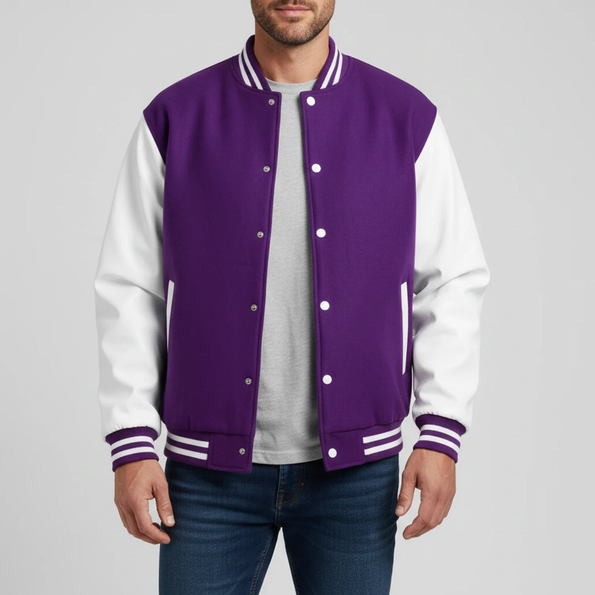 Klassische Varsity-Jacke für Herren