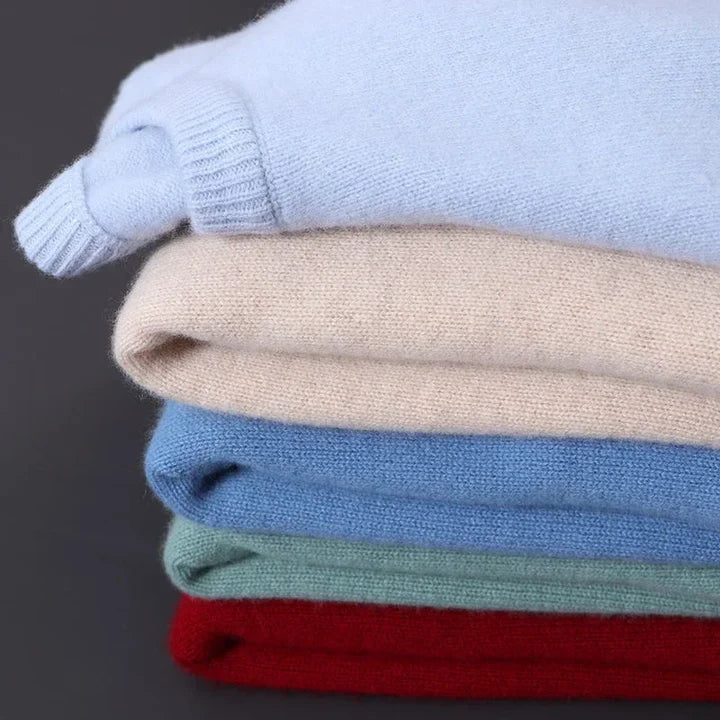 Klassischer Kaschmirpullover für Herren