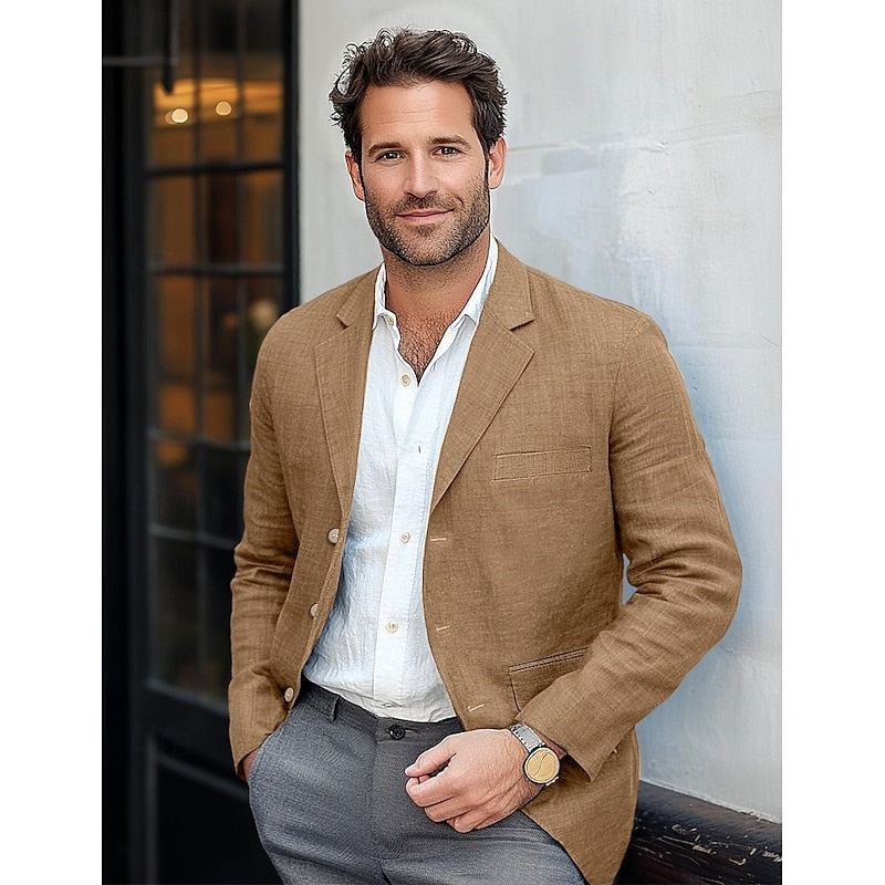 Klassischer, leichter Herren-Blazer – Smart Casual für das ganze Jahr
