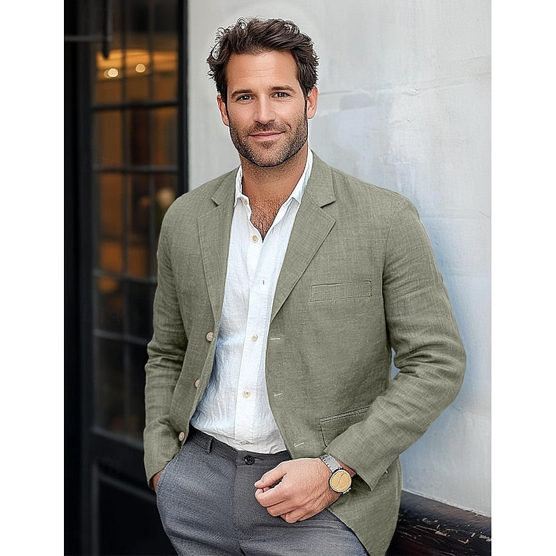 Klassischer, leichter Herren-Blazer – Smart Casual für das ganze Jahr