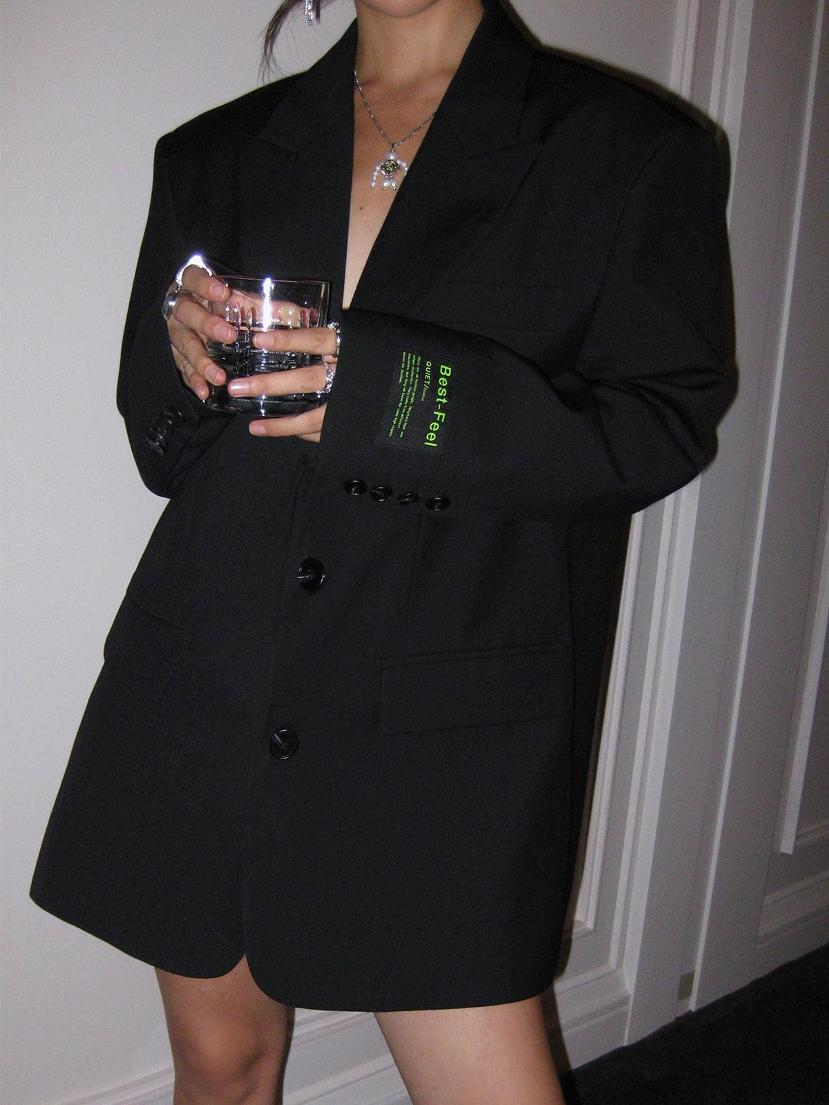 Klassischer Oversized-Blazer