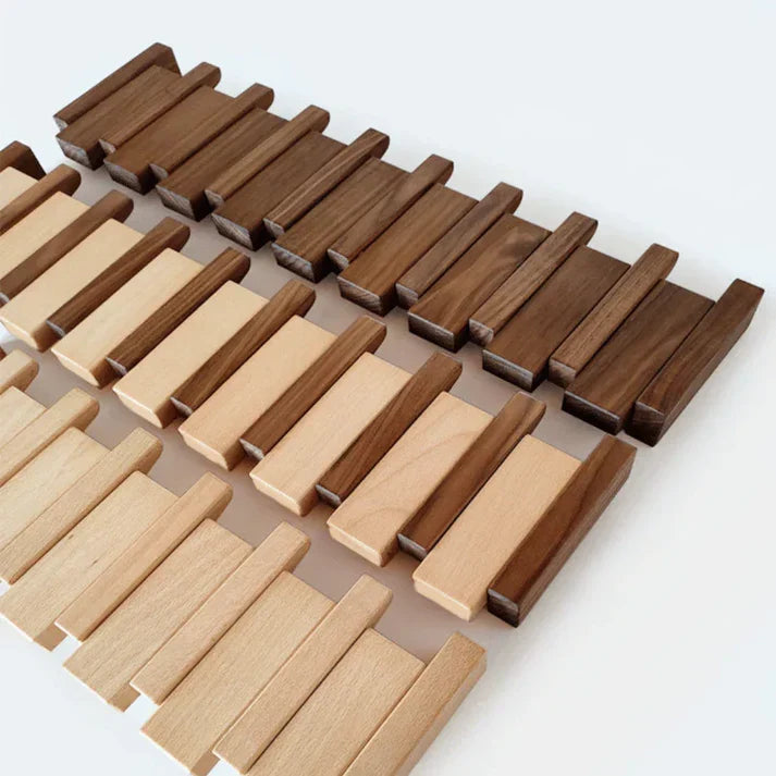 Klavier-Garderobe aus Holz – Stilvolle Wanddekoration & praktische Aufbewahrung