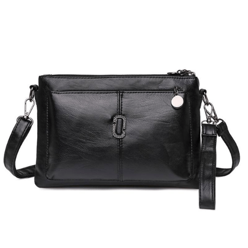 Kleine Schultertasche aus Leder für Damen | Hochwertiges Lederfinish