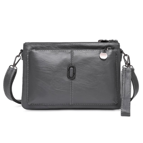 Kleine Schultertasche aus Leder für Damen | Hochwertiges Lederfinish