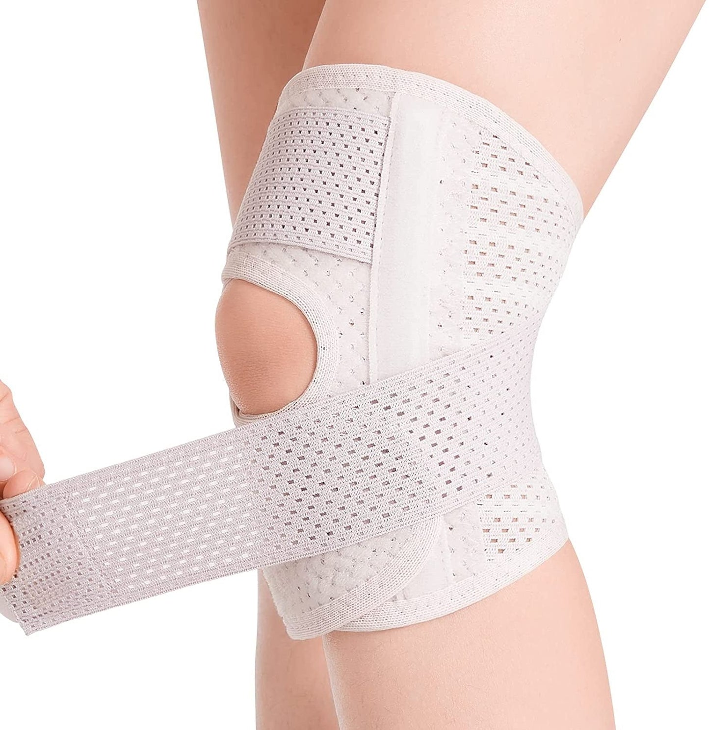 Kniebandagengurt | Verstellbare Kompressionsbandage zur Schmerzlinderung und für den Sport