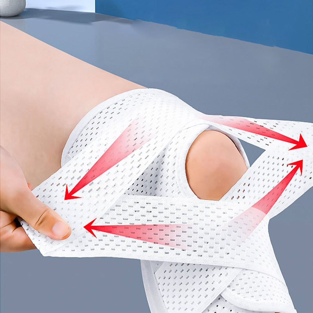 Kniebandagengurt | Verstellbare Kompressionsbandage zur Schmerzlinderung und für den Sport