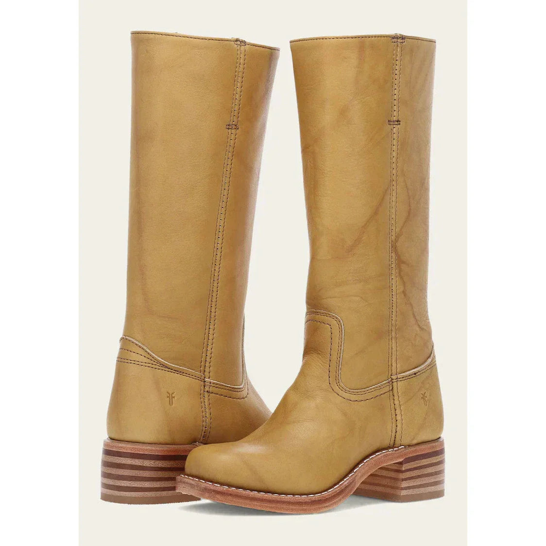 Kniehohe Damenstiefel – eckige Schuhspitze & stabiler Blockabsatz