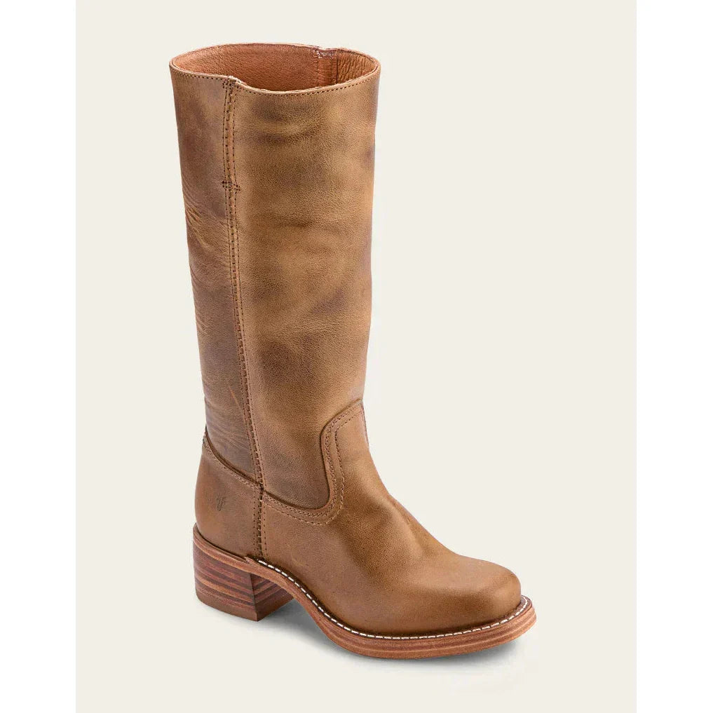 Kniehohe Damenstiefel – eckige Schuhspitze & stabiler Blockabsatz