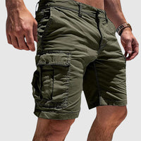 Knielange Herren-Cargoshorts